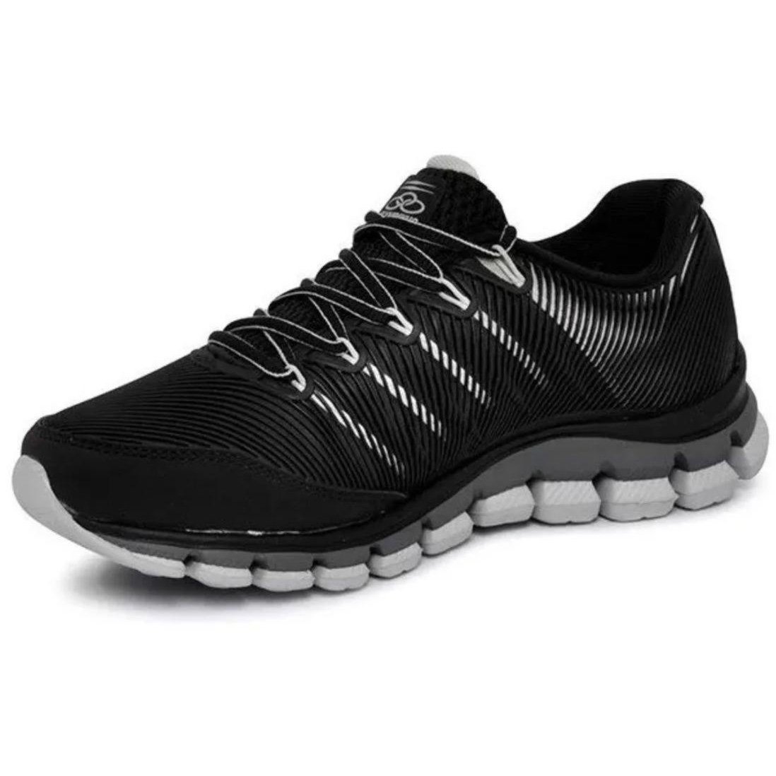 Tênis Olympikus Dynamic Masculino - Preto e Chumbo Preto/Chumbo 4