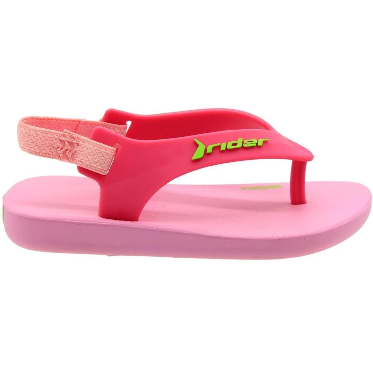 Sandália de Dedo Baby Rider Feel Menina - Rosa Rosa 2