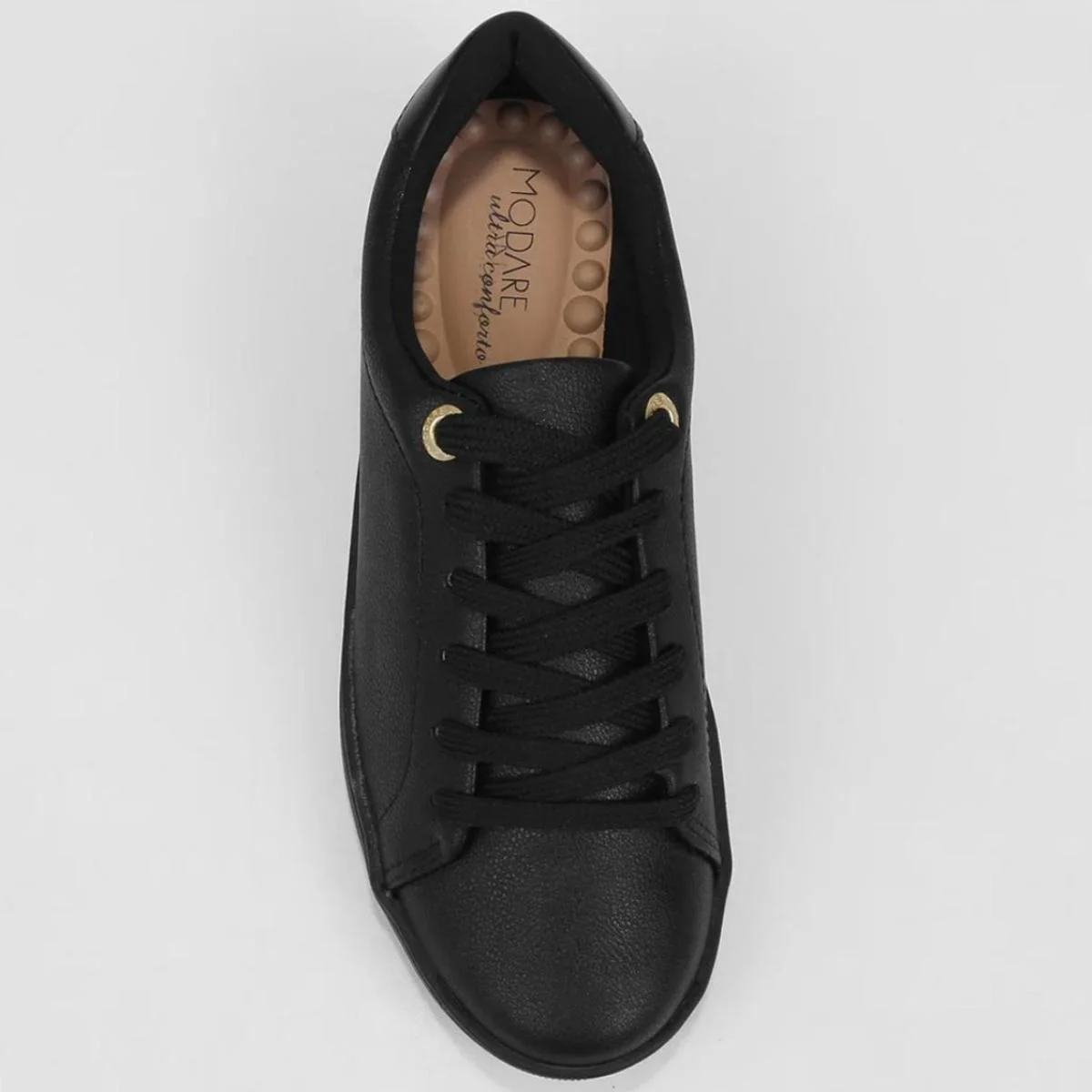 Tênis Modare Casual Feminino - Preto Preto 3
