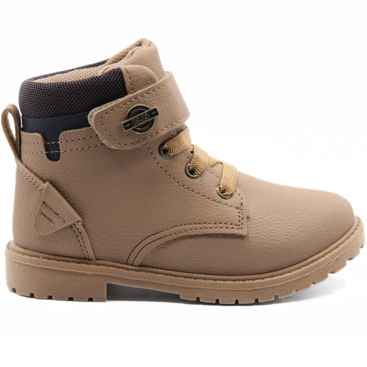 Bota Infantil Klin Rock Mini Menino - Marrom Marrom 2