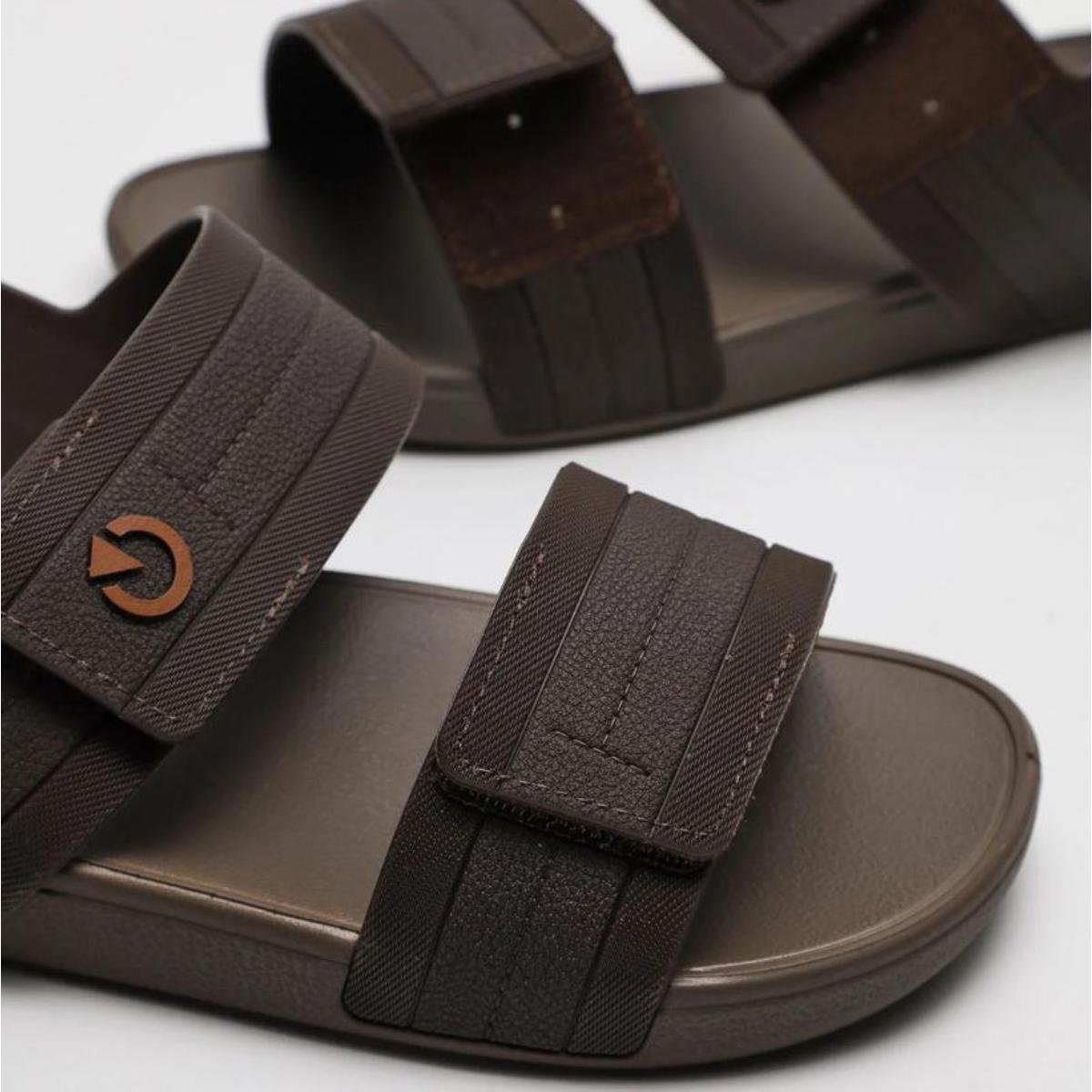 Chinelo Infantil Cartago Atlanta Menino - Marrom Marrom 3