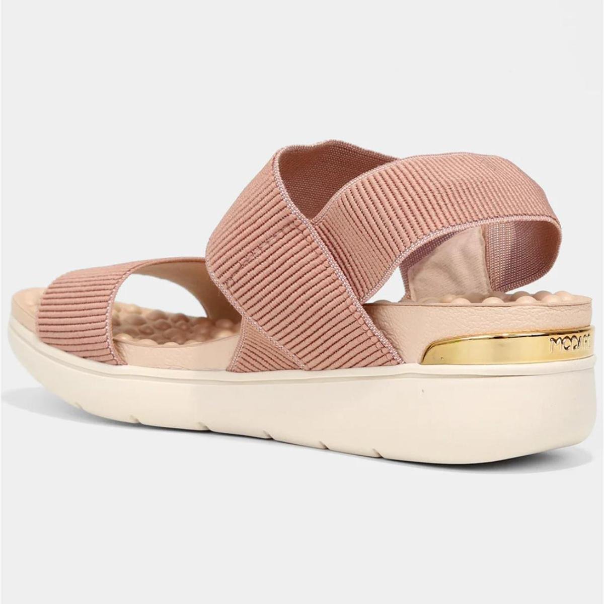 Sandália Modare Flatform Lisa Feminina - Nude Rosa 4