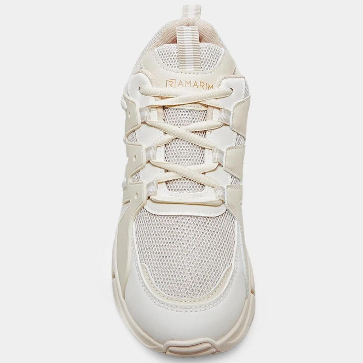 Tênis Ramarim Chuncky Feminino - Off White Off White 3