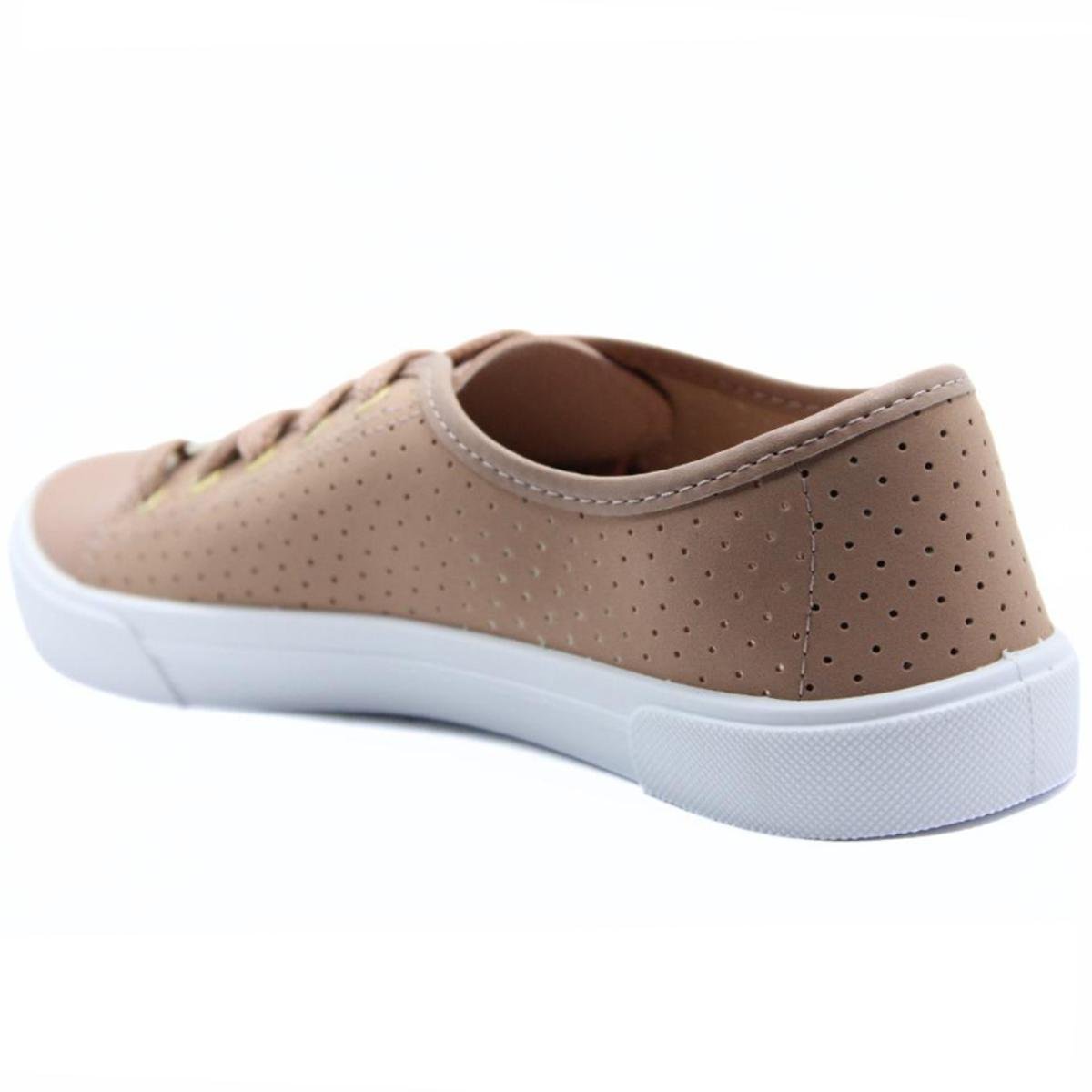 Tênis Moleca Básico Feminino - Nude Nude 4