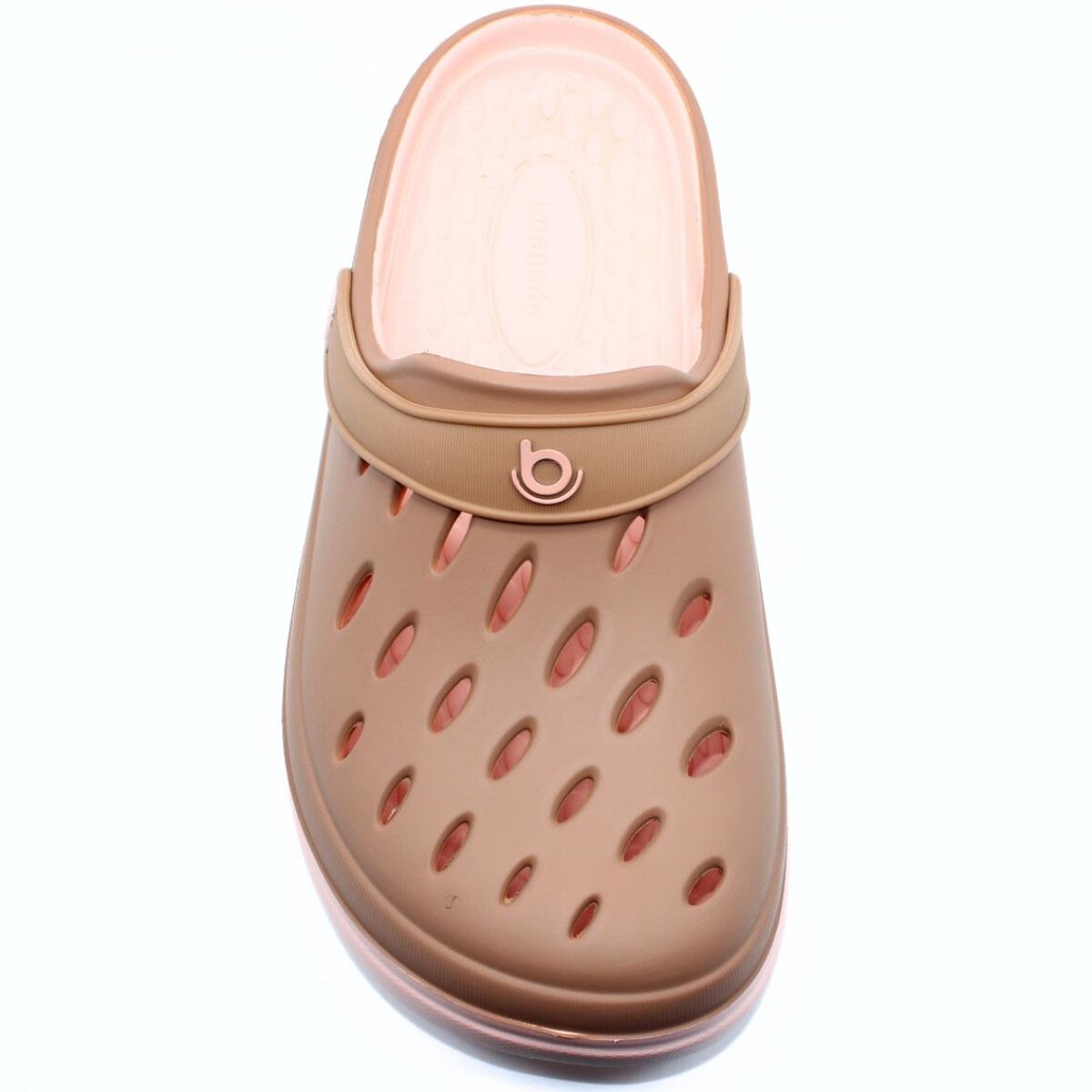 Babuche Boaonda Easy Feminino - Marrom e Rosa Marrom 3