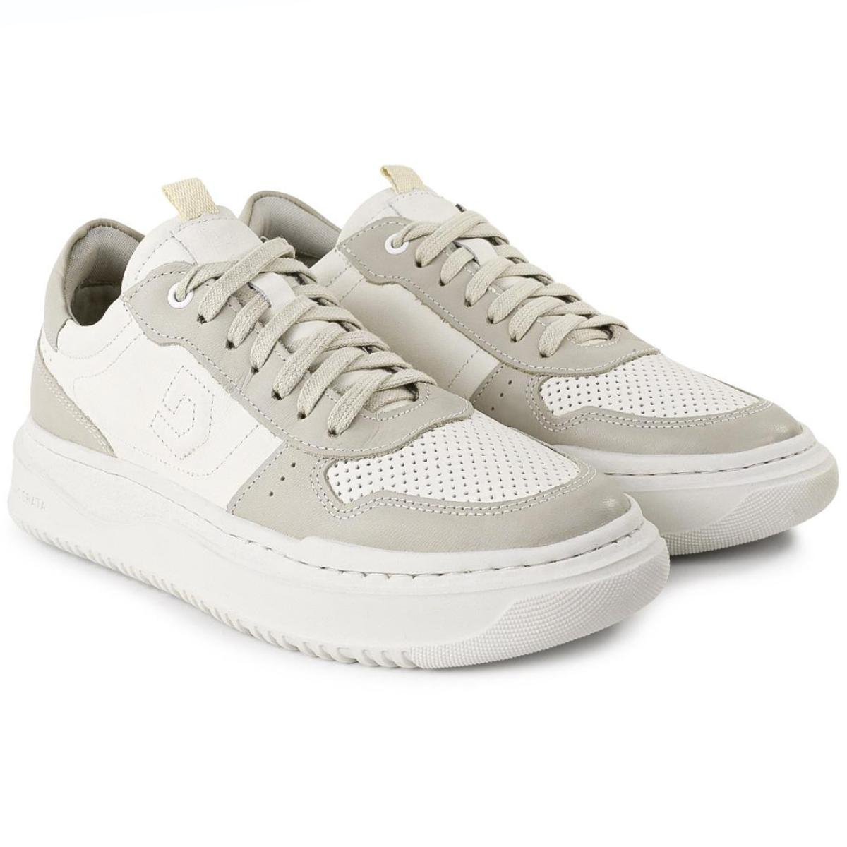 Tênis Democrata Block Masculino - Off White