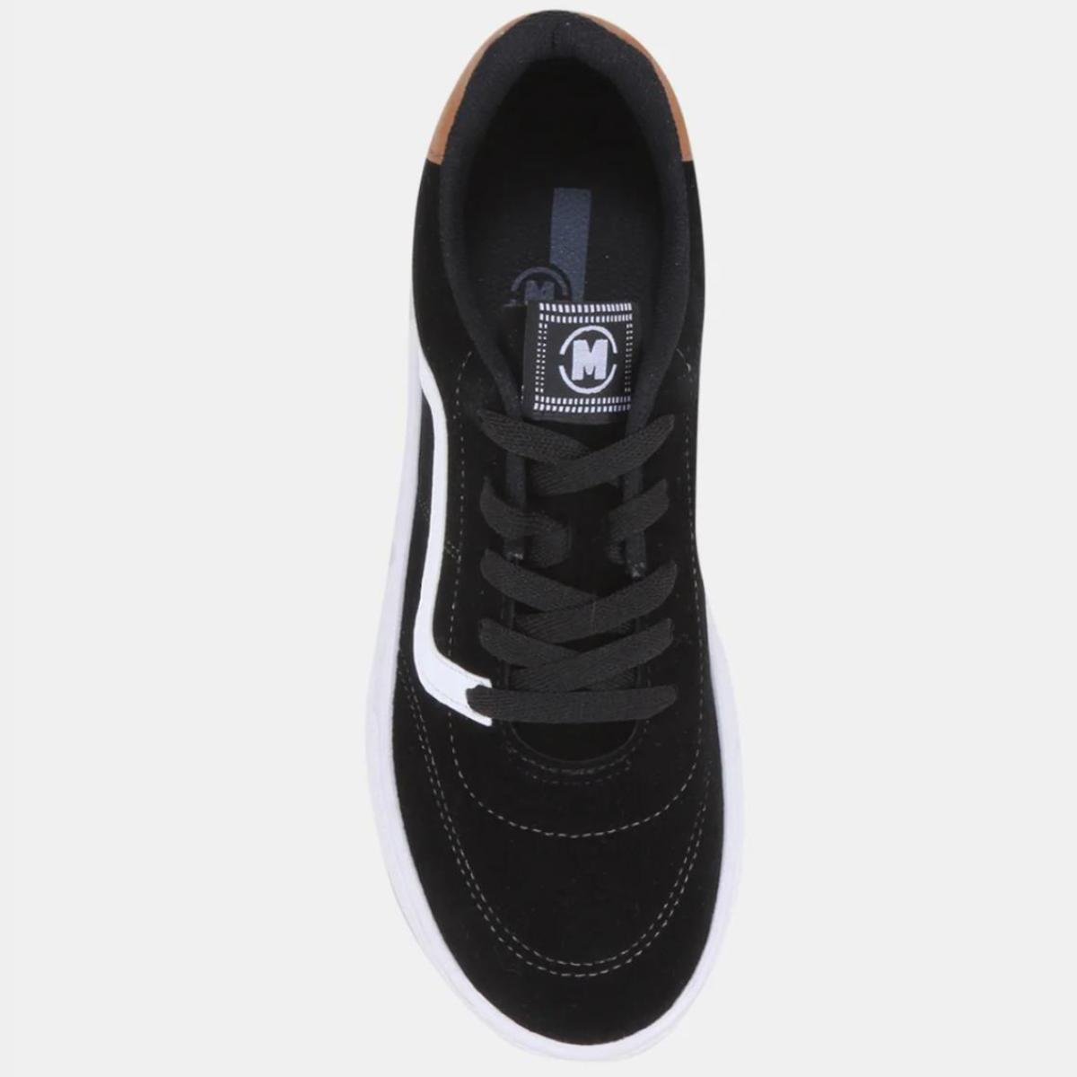 Tênis Infantil Molekinho Casual Masculino - Preto e Branco Preto/Branco 3