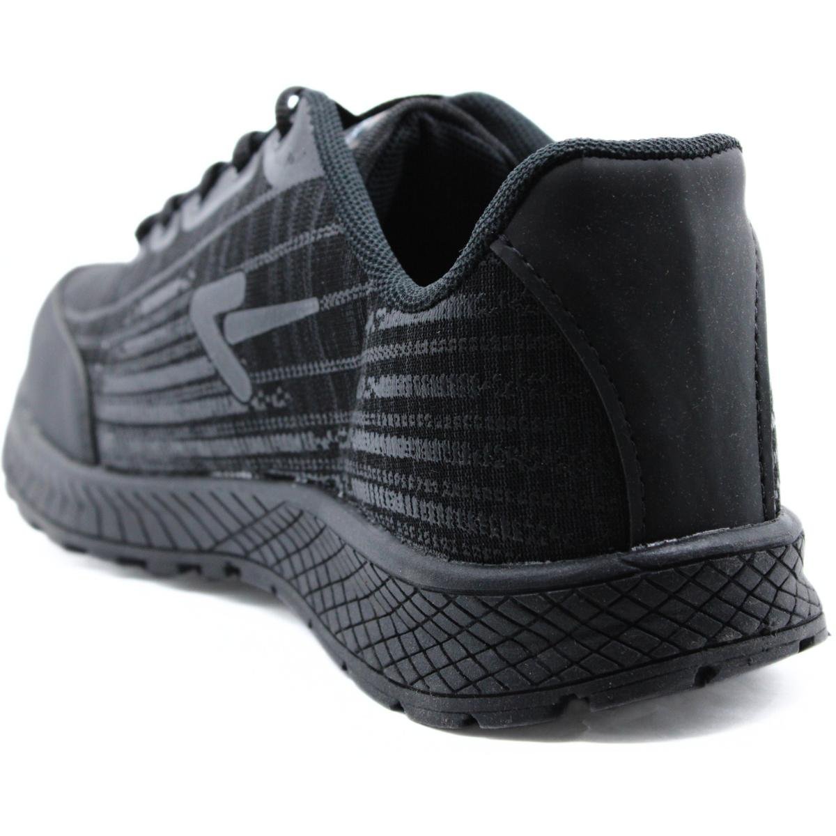 Tênis Box 200 Esportivo BX2244 Unissex - Preto Preto 4