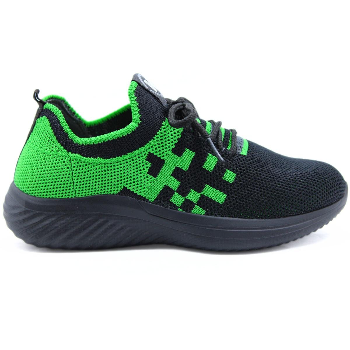 Tênis Infantil Molekinho Greenfield Esportivo - Preto e Verde Preto/Verde 2