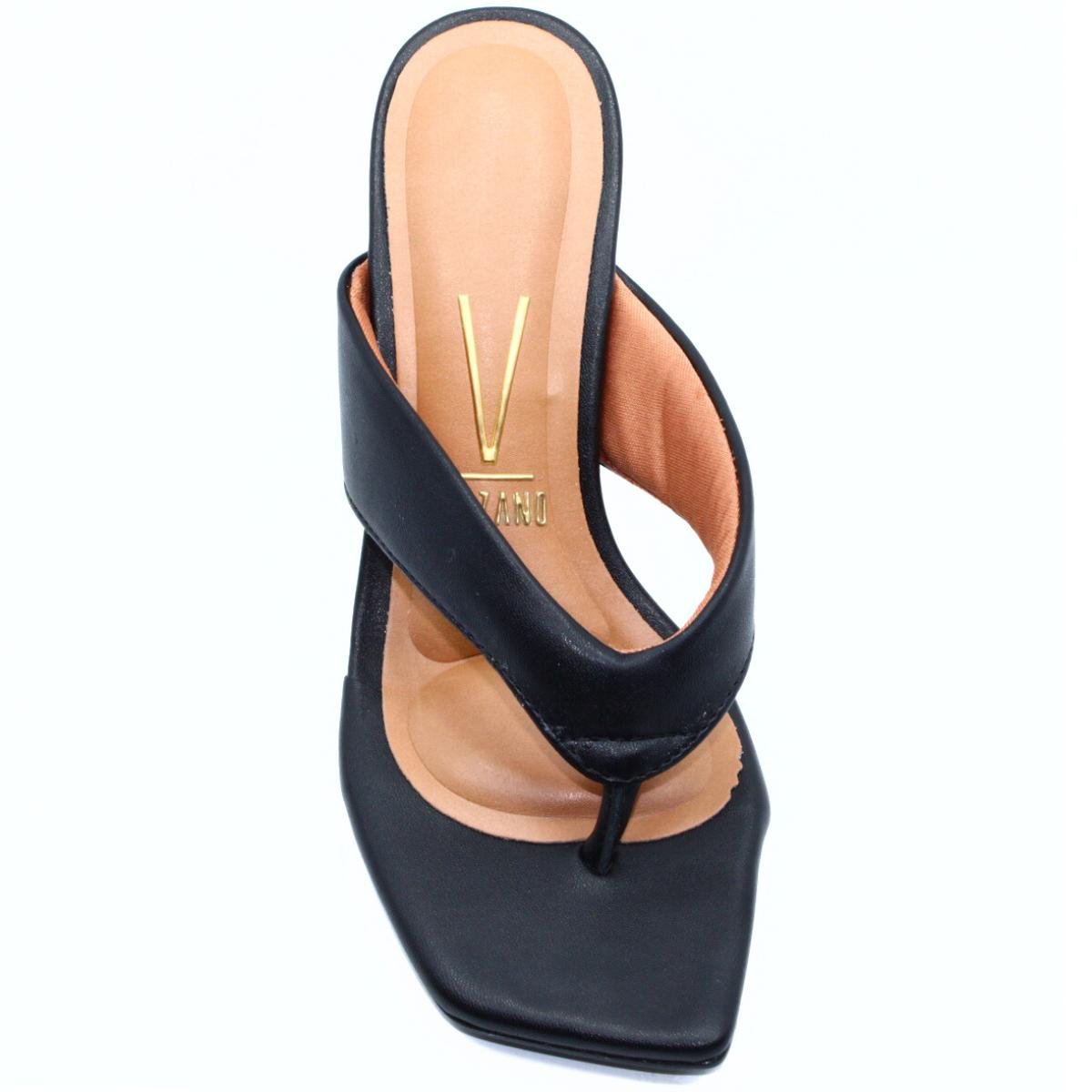 Tamanco Vizzano Salto Baixo Feminino - Preto Preto 3