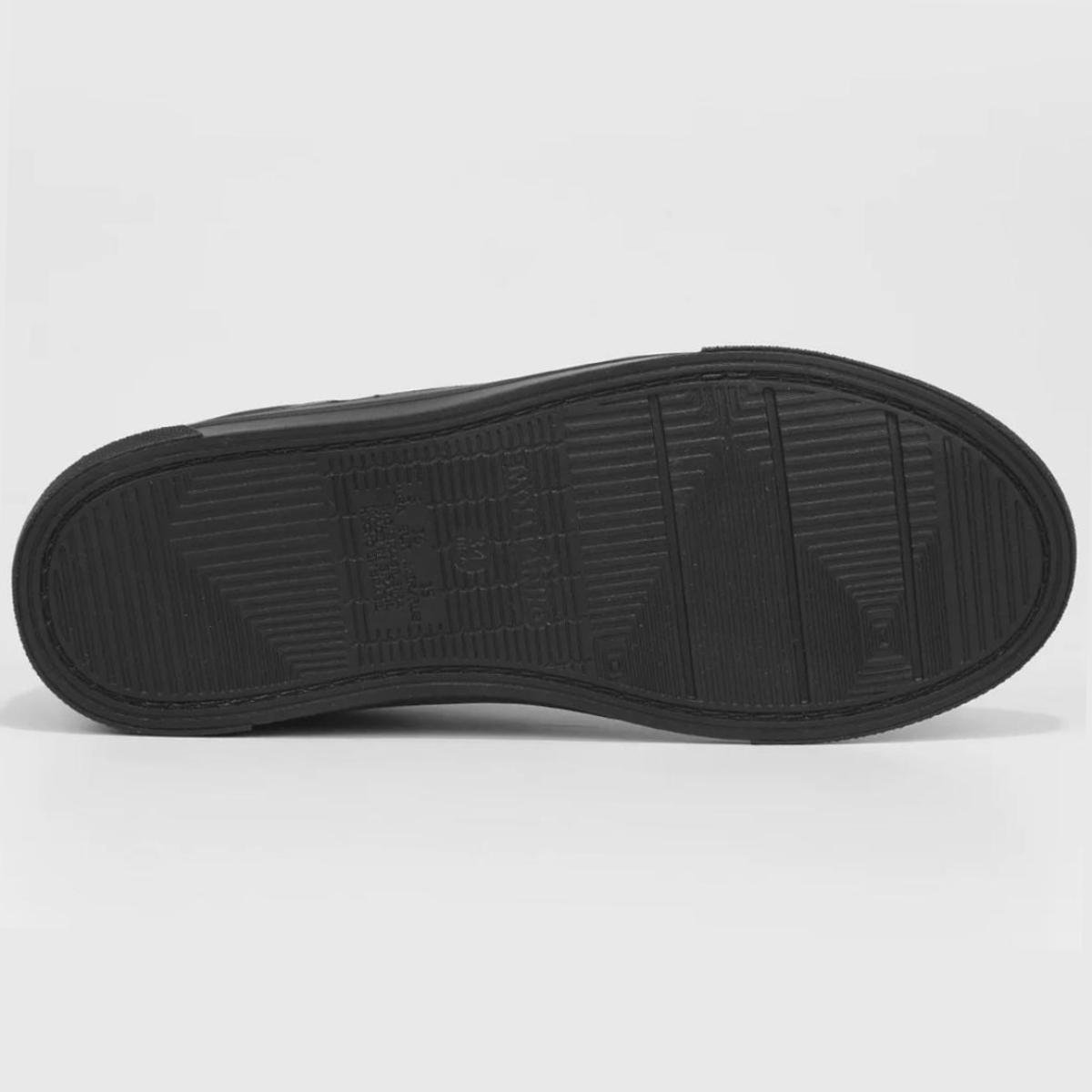 Tênis Infantil Molekinho Cano Baixo Casual Menino - Preto Preto 5