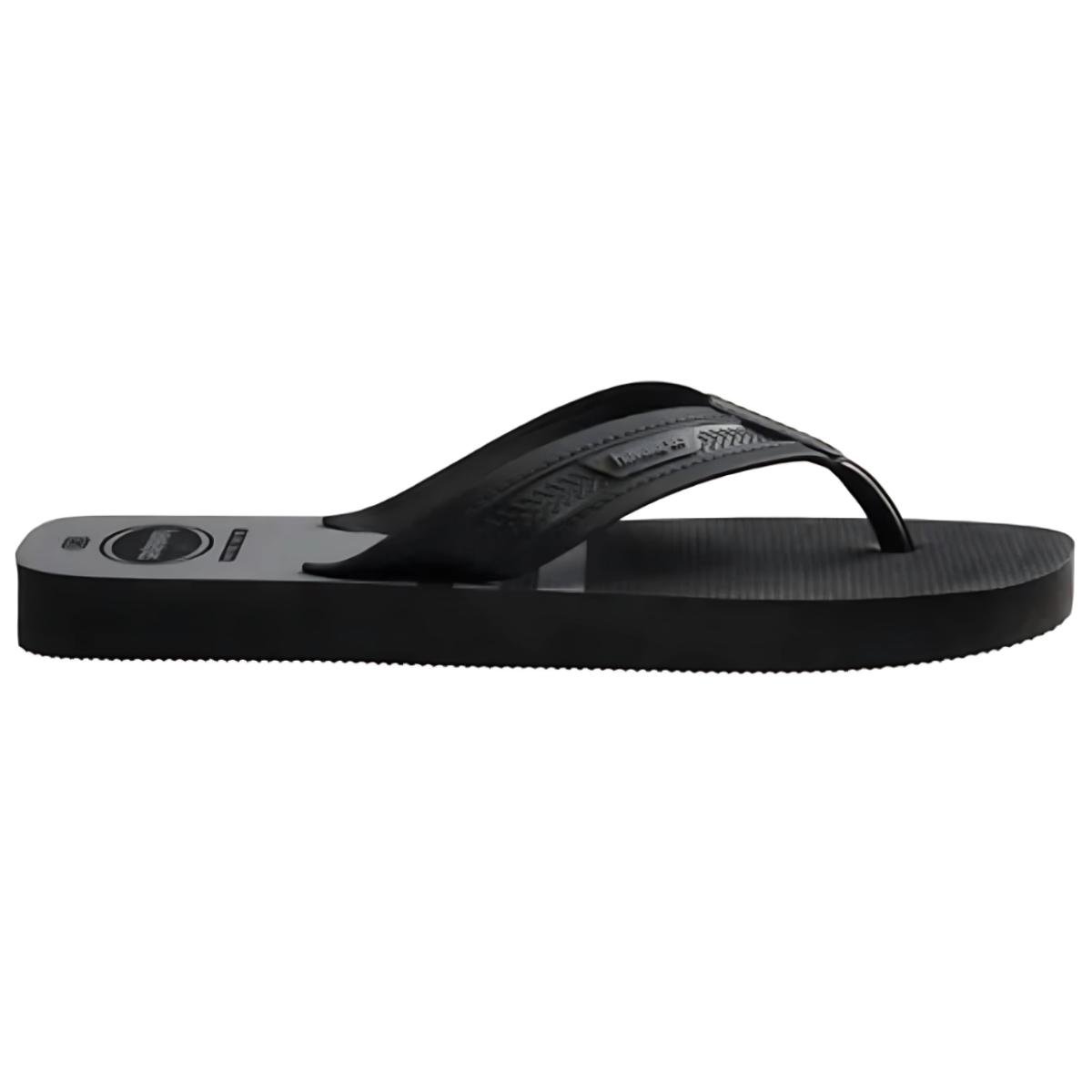 Chinelo Havaianas City Basic Fc Masculino - Preto e Cinza Preto/Cinza 3