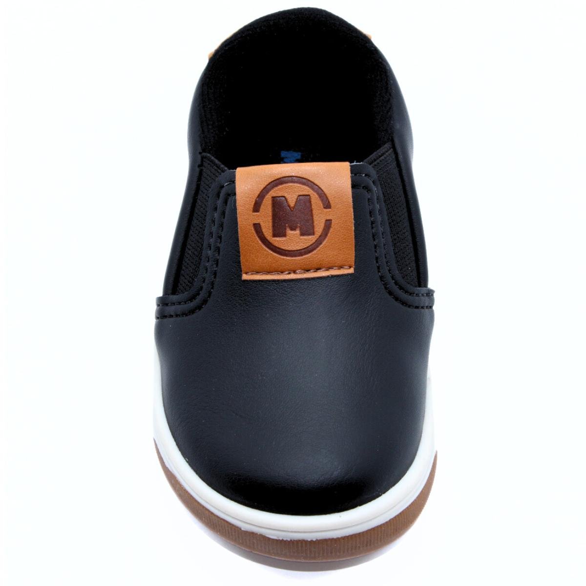 Tênis Infantil Molekinho Menino - Preto Preto/Marrom 3