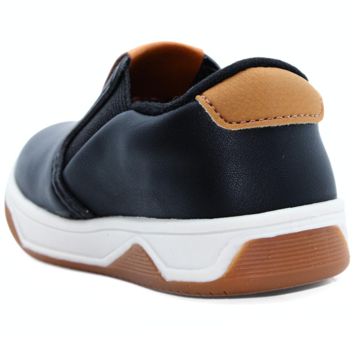 Tênis Infantil Molekinho Menino - Preto Preto/Marrom 4