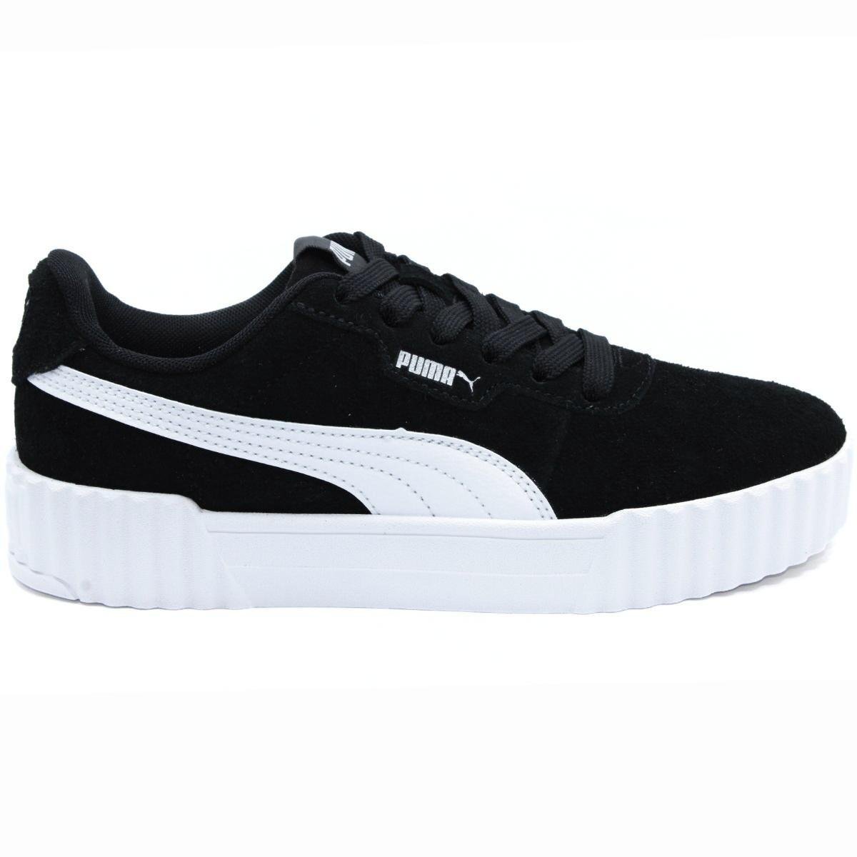 Tênis Puma Carina 3 SD Bdp Feminino - Preto e Branco Preto/Branco 2