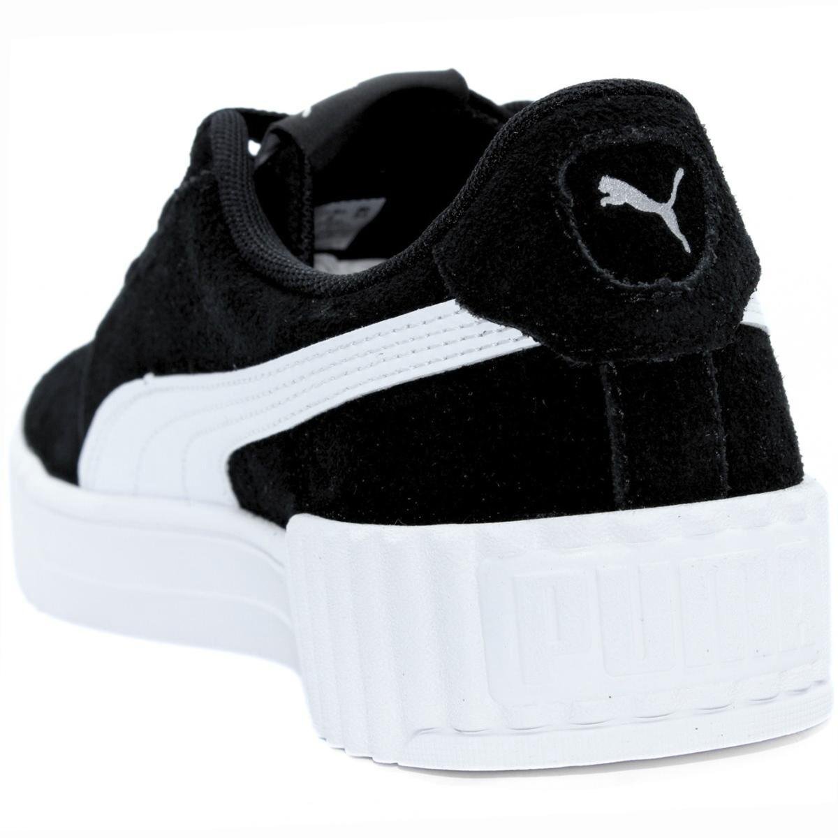 Tênis Puma Carina 3 SD Bdp Feminino - Preto e Branco Preto/Branco 4