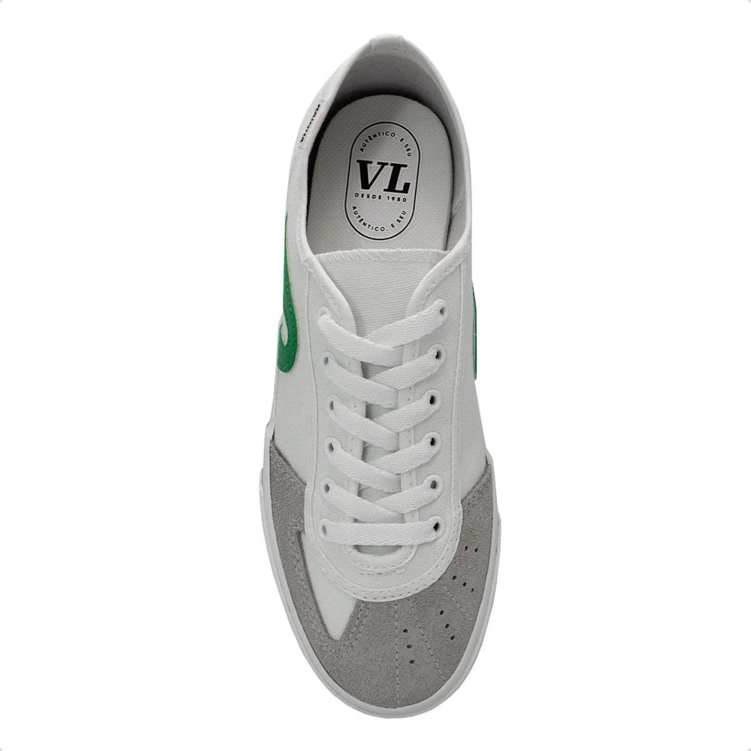 Tênis Rainha VL 2500 - Branco e Verde Branco/Verde 3