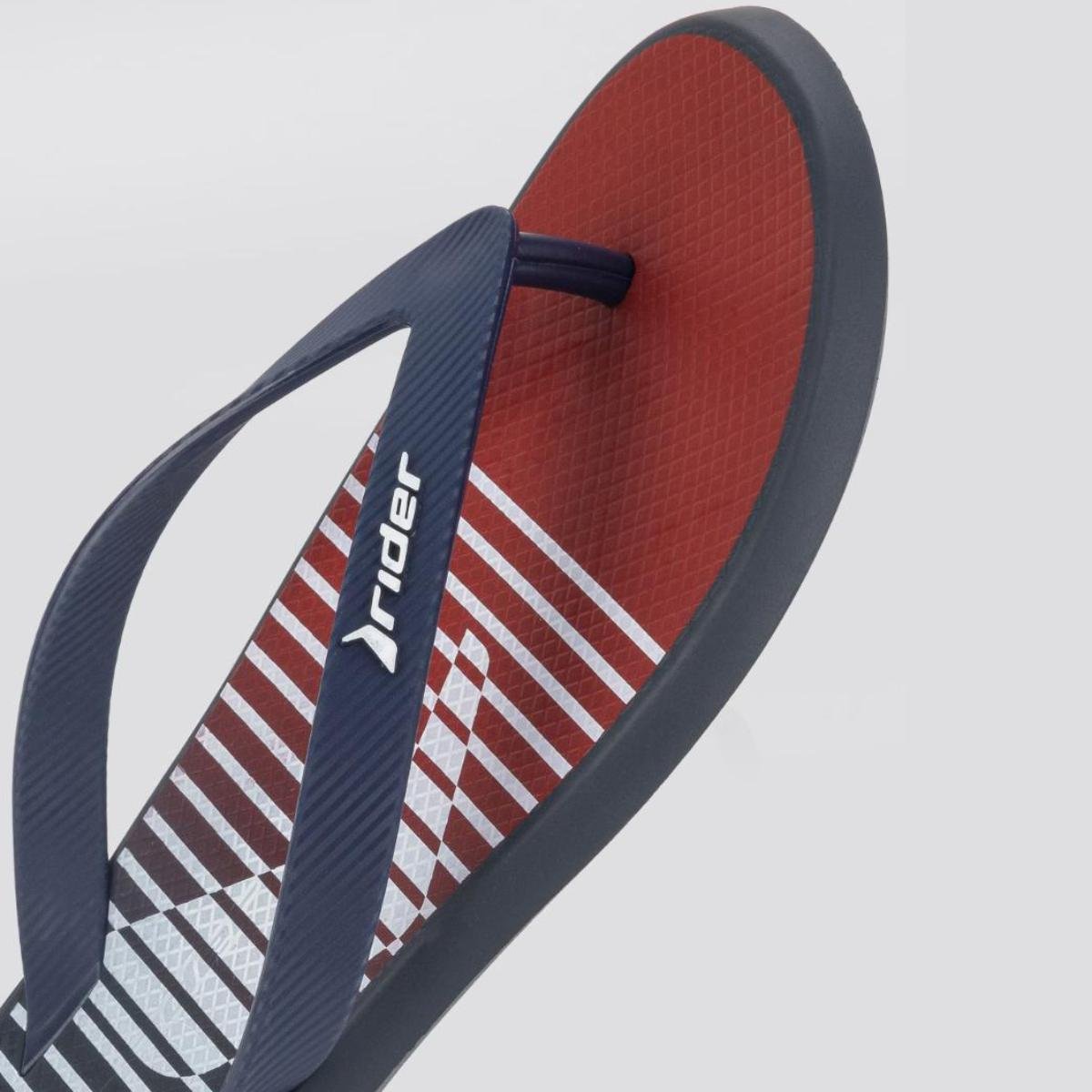 Chinelo Rider R1 Style Masculino - Marinho e Vermelho Azul Marinho/Vermelho 4