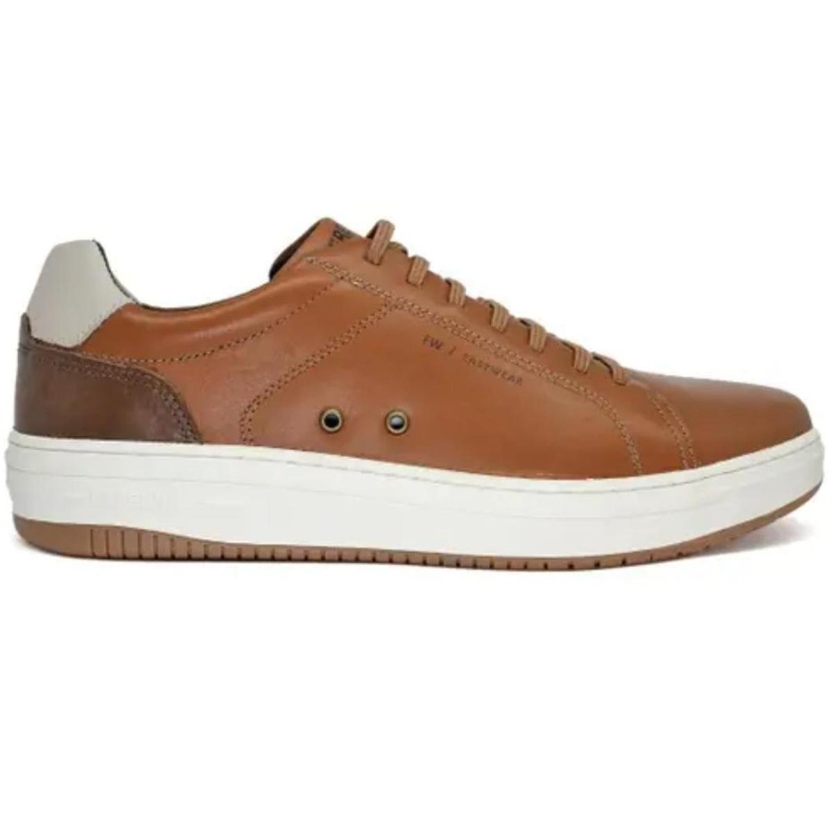 Sapatênis Couro Freeway Evo 05 Masculino - Marrom Marrom 2