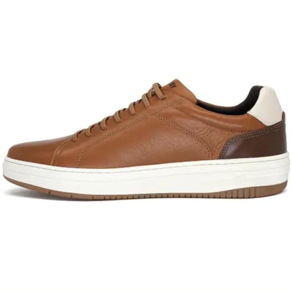 Sapatênis Couro Freeway Evo 05 Masculino - Marrom Marrom 3