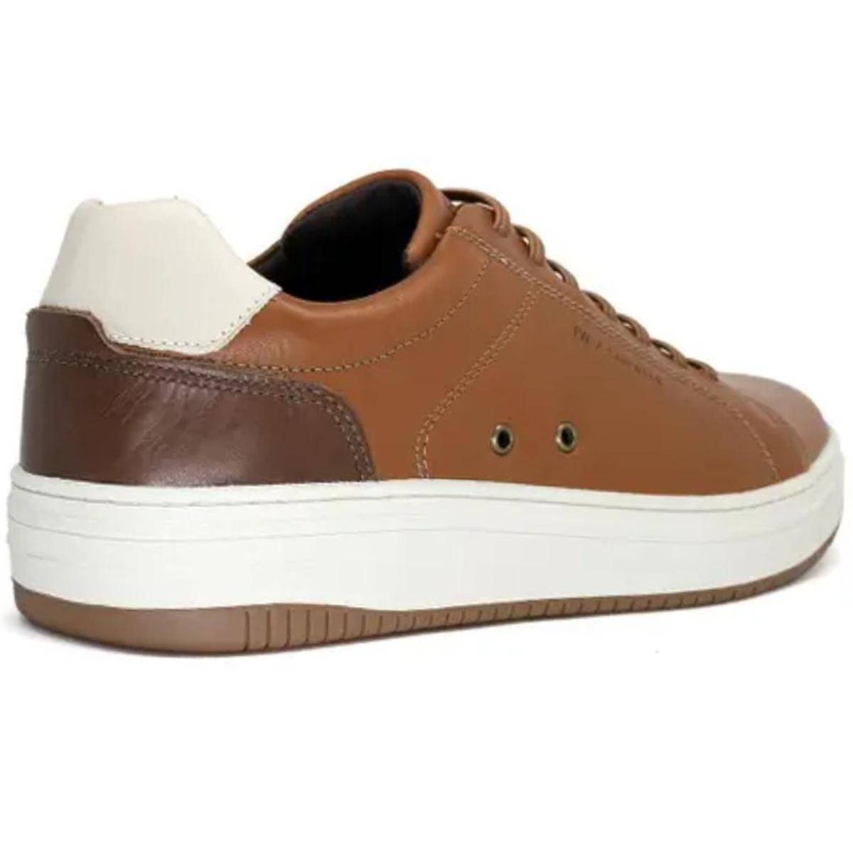 Sapatênis Couro Freeway Evo 05 Masculino - Marrom Marrom 4
