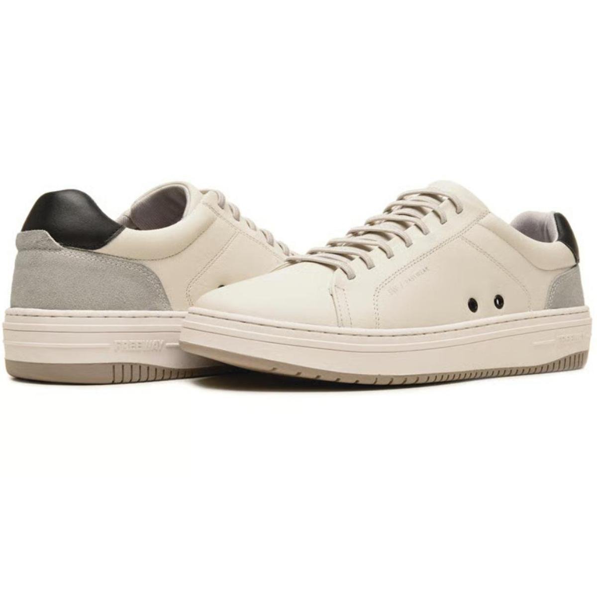 Sapatênis Couro Freeway Evo 05 Masculino - Off White Off White 3