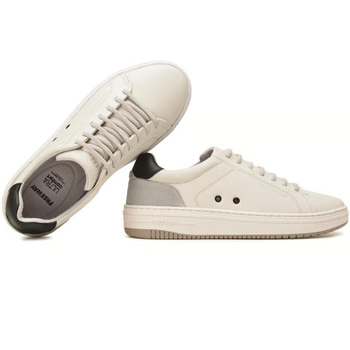 Sapatênis Couro Freeway Evo 05 Masculino - Off White Off White 5