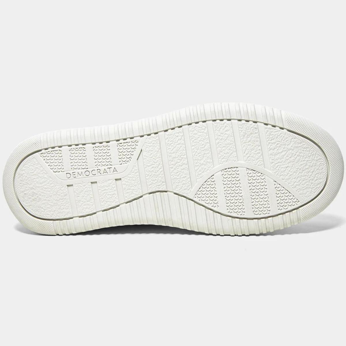 Tênis Couro Democrata Denim Block Masculino - Marrom Escuro Marrom Escuro 5
