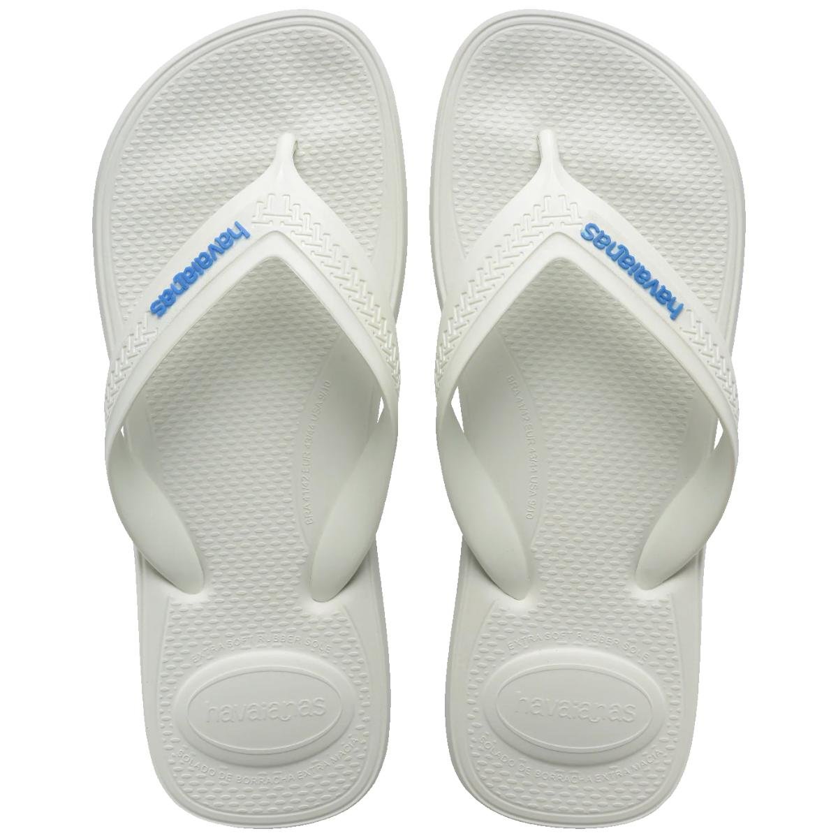 Chinelo Havaianas Top Max Comfort Masculino - Branco Branco 1