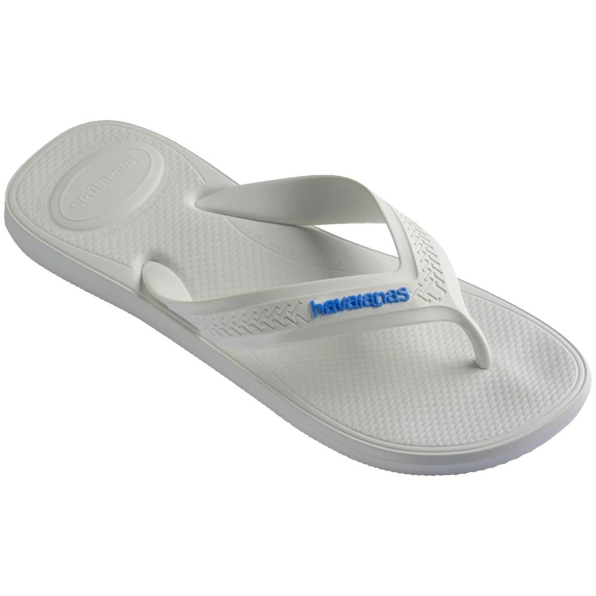 Chinelo Havaianas Top Max Comfort Masculino - Branco Branco 2