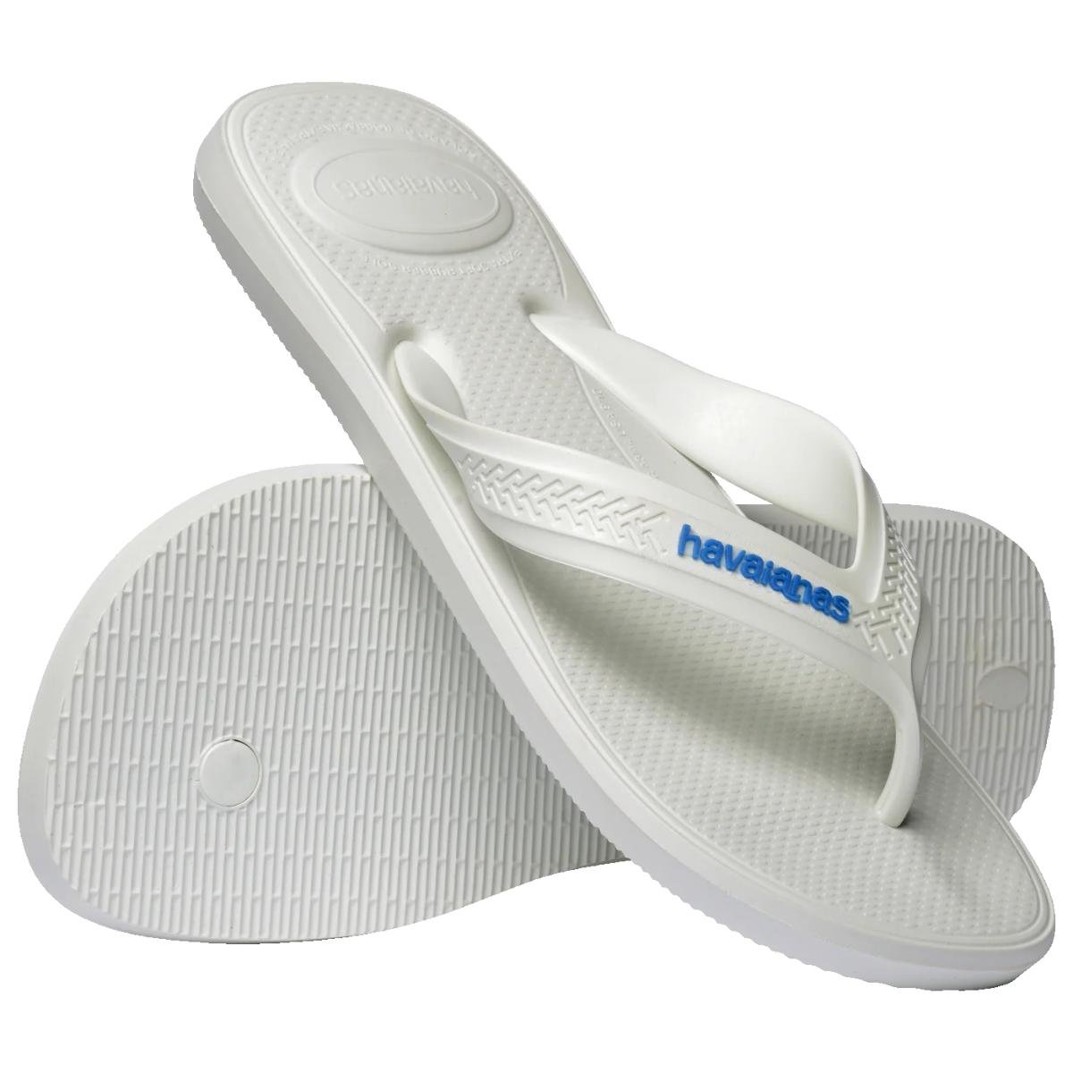 Chinelo Havaianas Top Max Comfort Masculino - Branco Branco 4