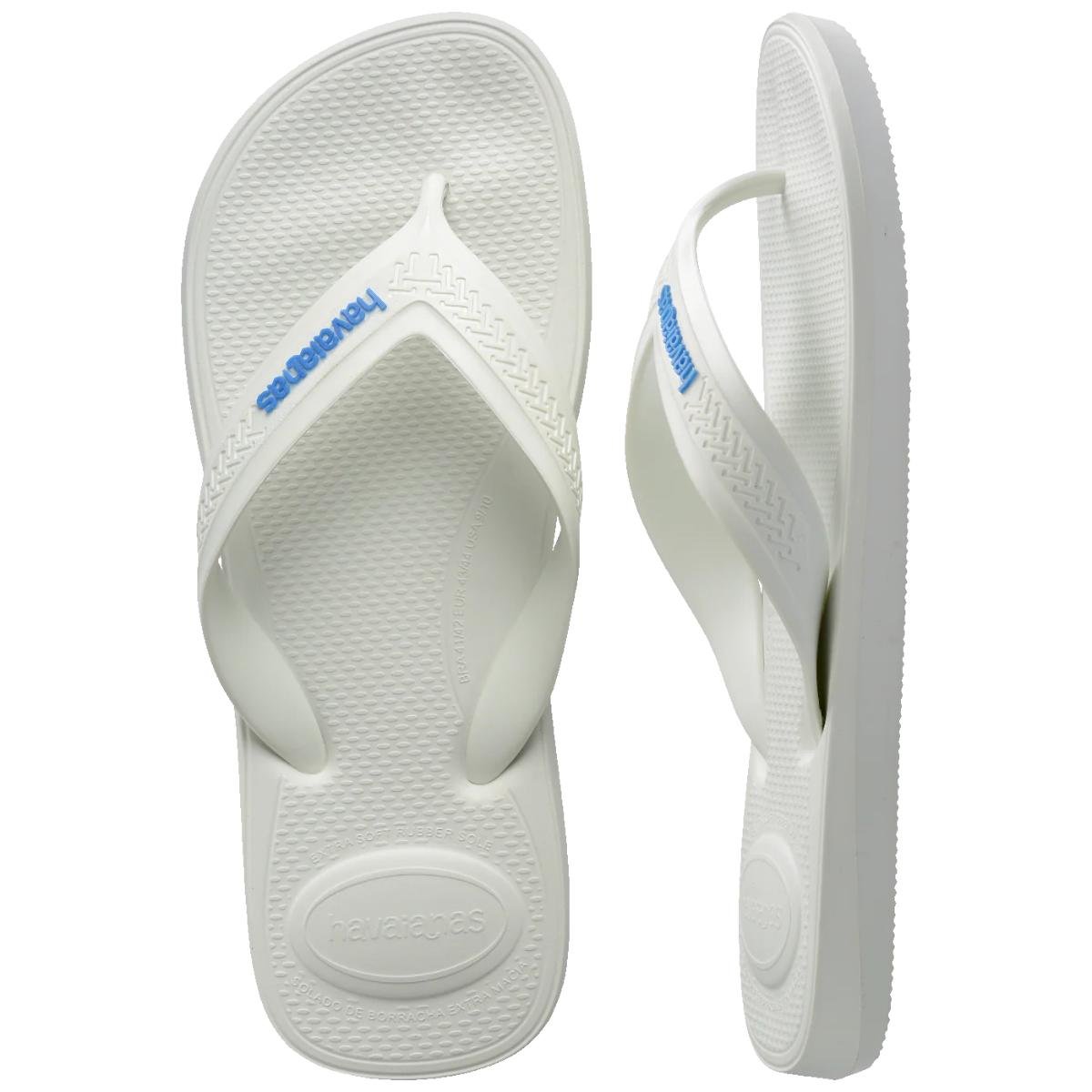 Chinelo Havaianas Top Max Comfort Masculino - Branco Branco 5