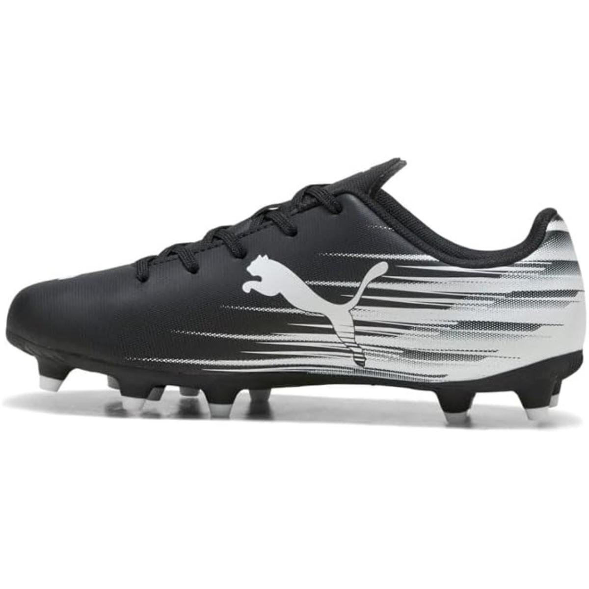 Chuteira Campo Puma Attacanto II Masculina - Preto e Branco Preto/Branco 2