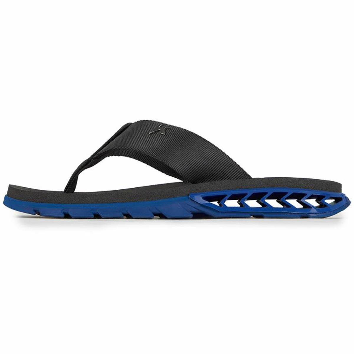 Chinelo Kenner Rakka U1 Masculino - Preto e Azul Preto/Azul 3