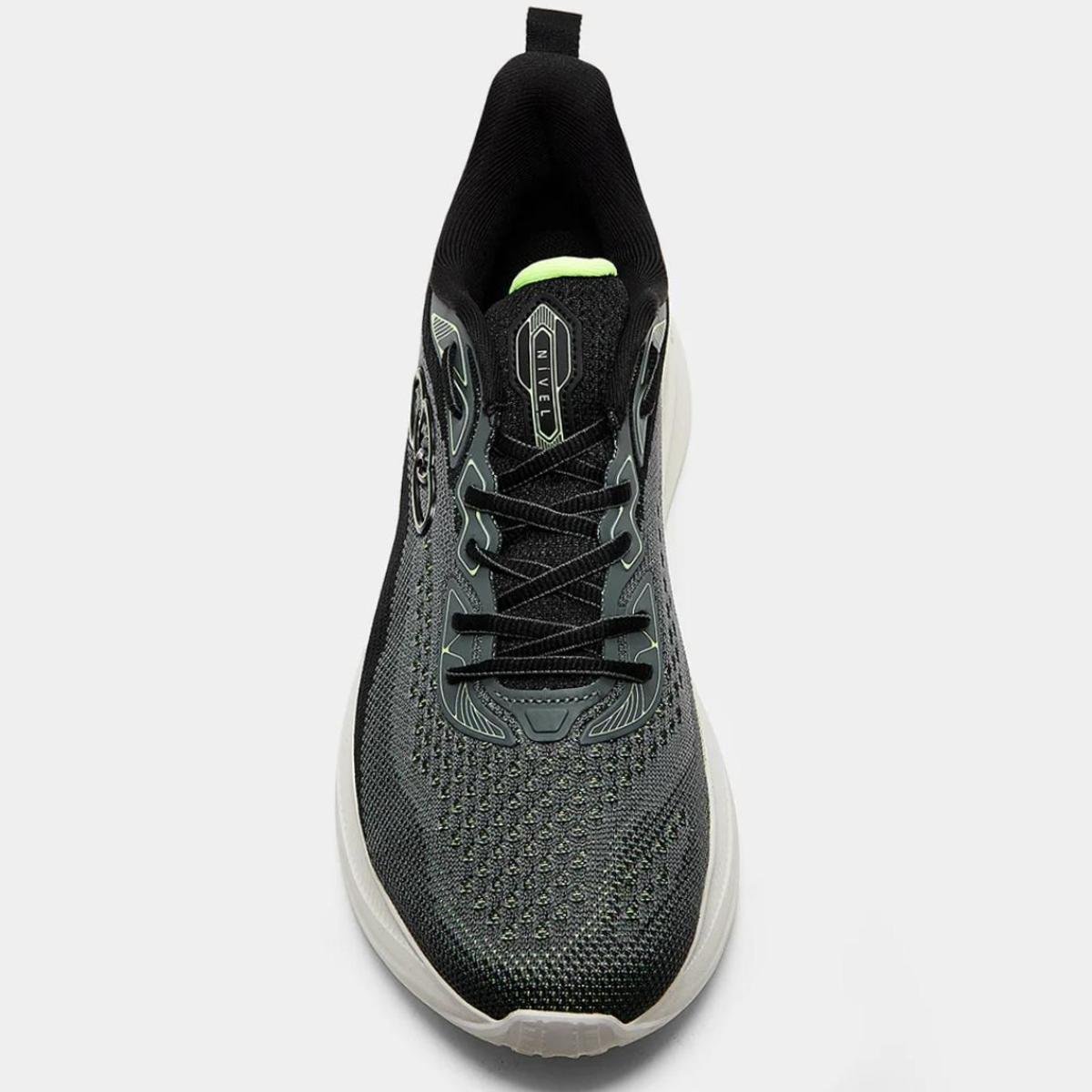 Tênis Olympikus Nível Masculino - Chumbo e Verde Chumbo/Verde