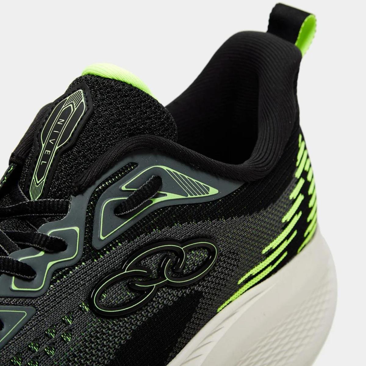 Tênis Olympikus Nível Masculino - Chumbo e Verde Chumbo/Verde 6