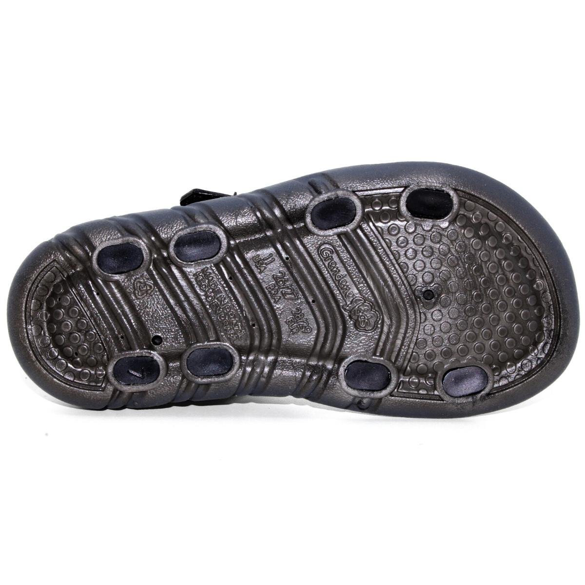Sandália Jurassic Flip Grendene Kids Menino - Grafite e Preto Grafite/Preto 5