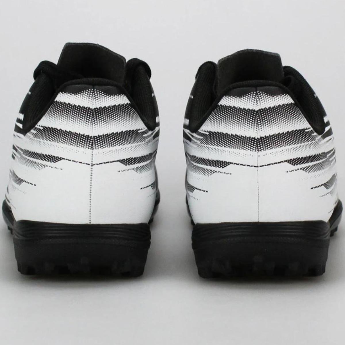Chuteira Society Puma Attacanto II Masculina - Preto e Branco Preto/Branco 4