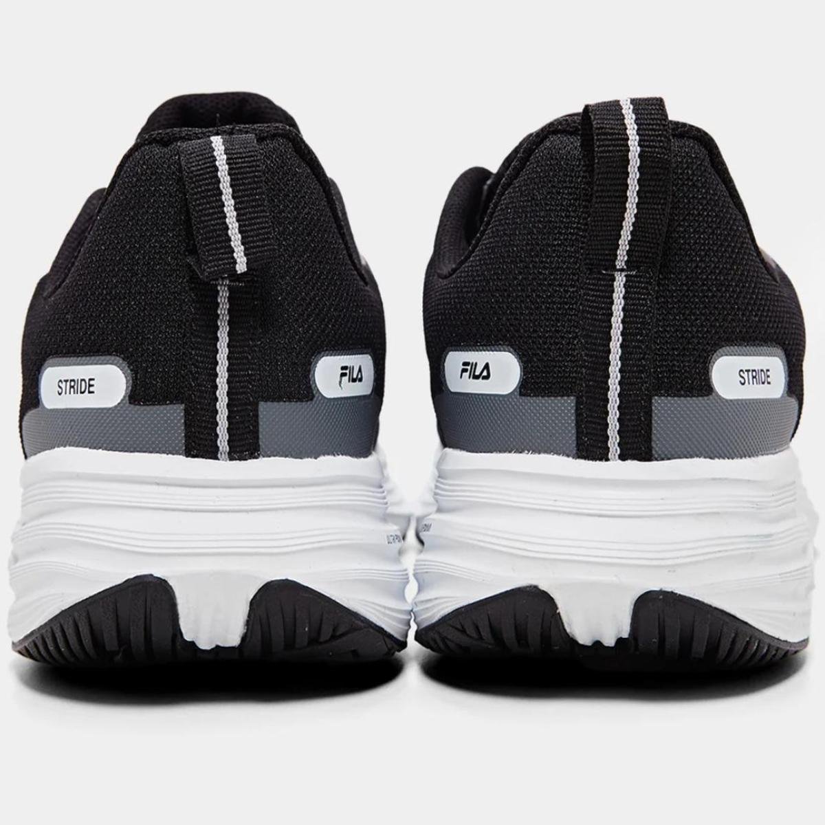 Tênis Fila Stride Masculino - Preto e Branco Preto/Branco 4