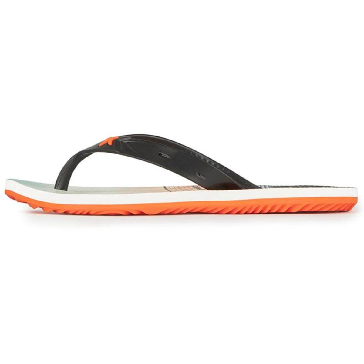 Chinelo Kenner Summer Vôlei Masculino - Preto e Laranja Preto/Laranja 3
