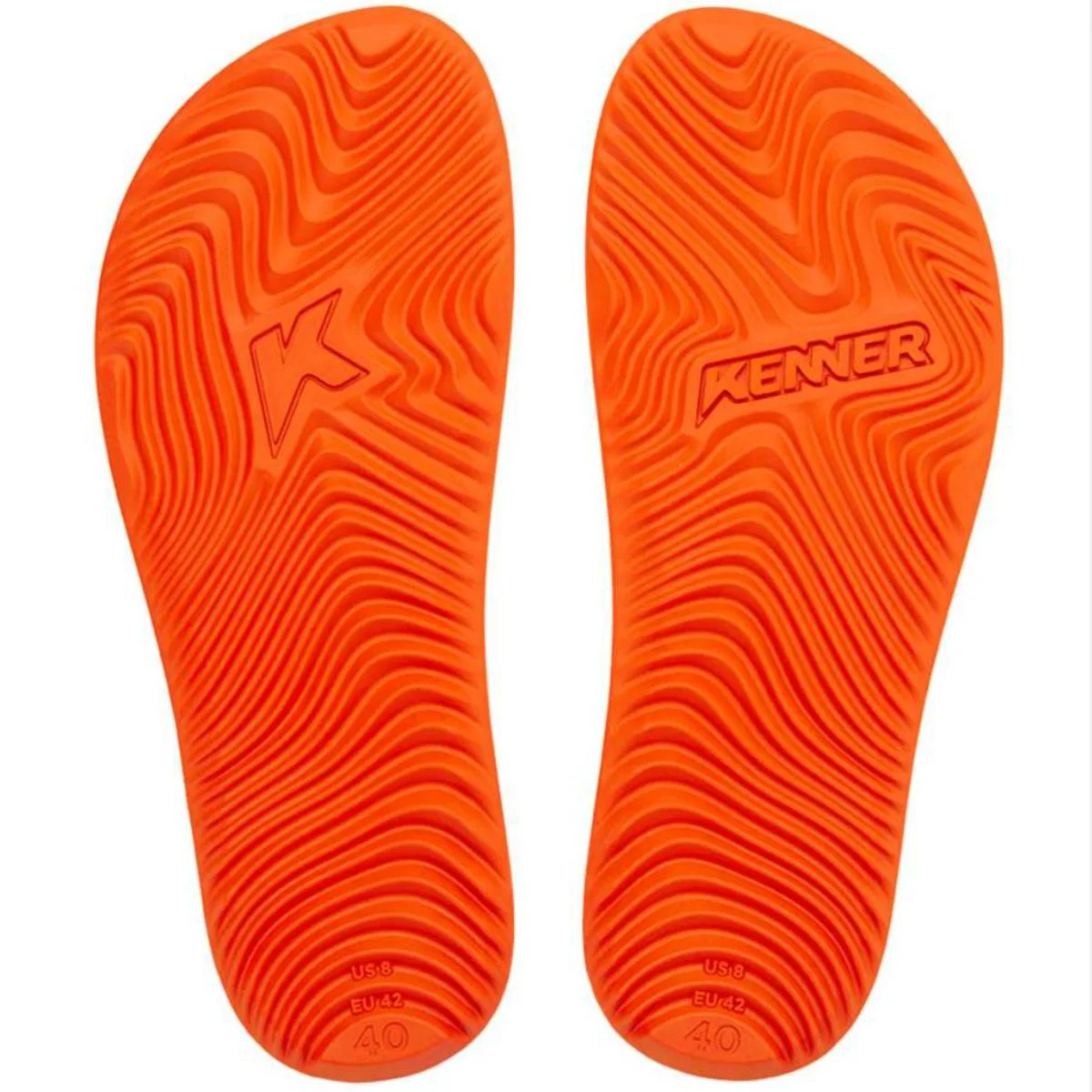 Chinelo Kenner Summer Vôlei Masculino - Preto e Laranja Preto/Laranja 5