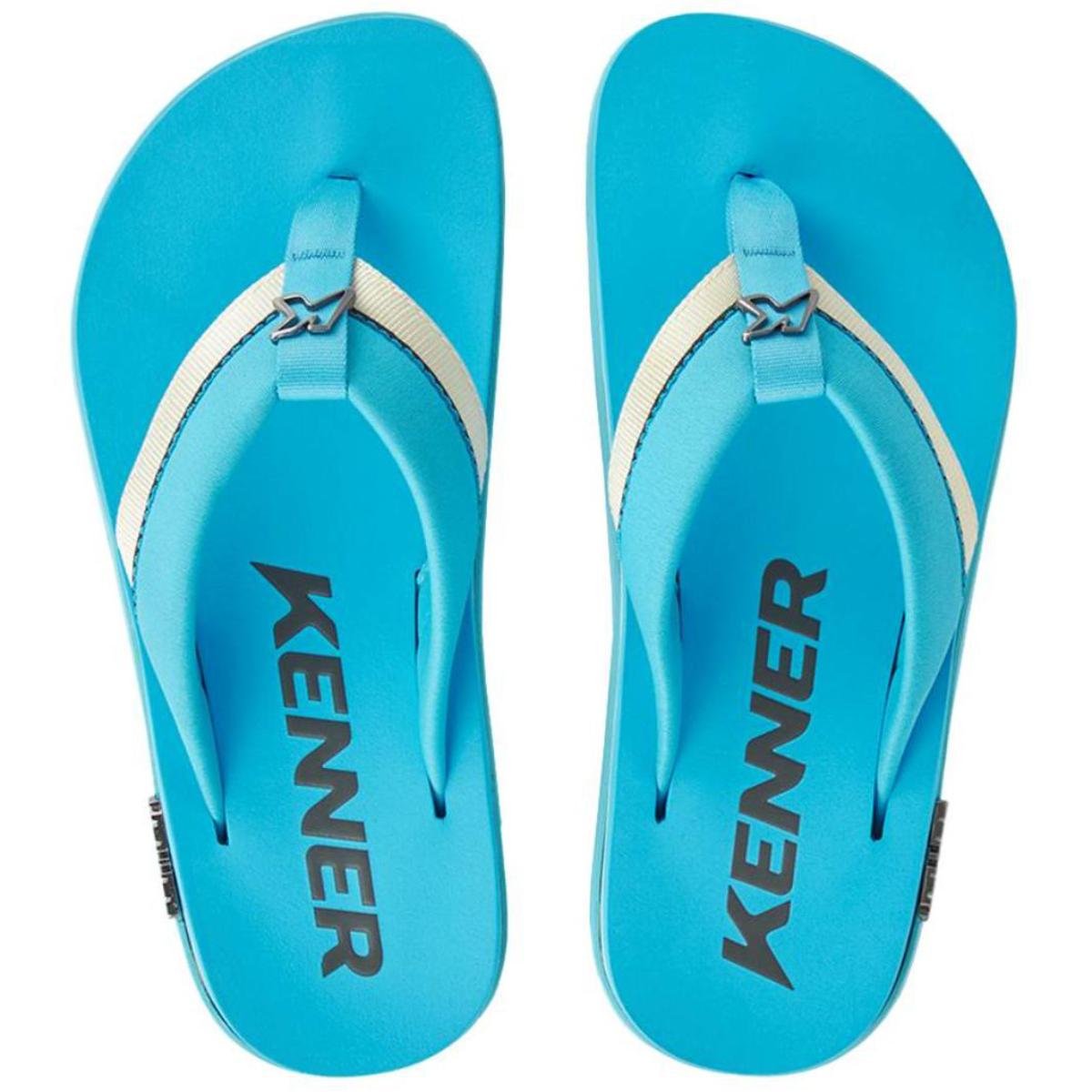 Chinelo Kenner Kivah Colors Masculino - Azul e Branco Azul/Branco 2