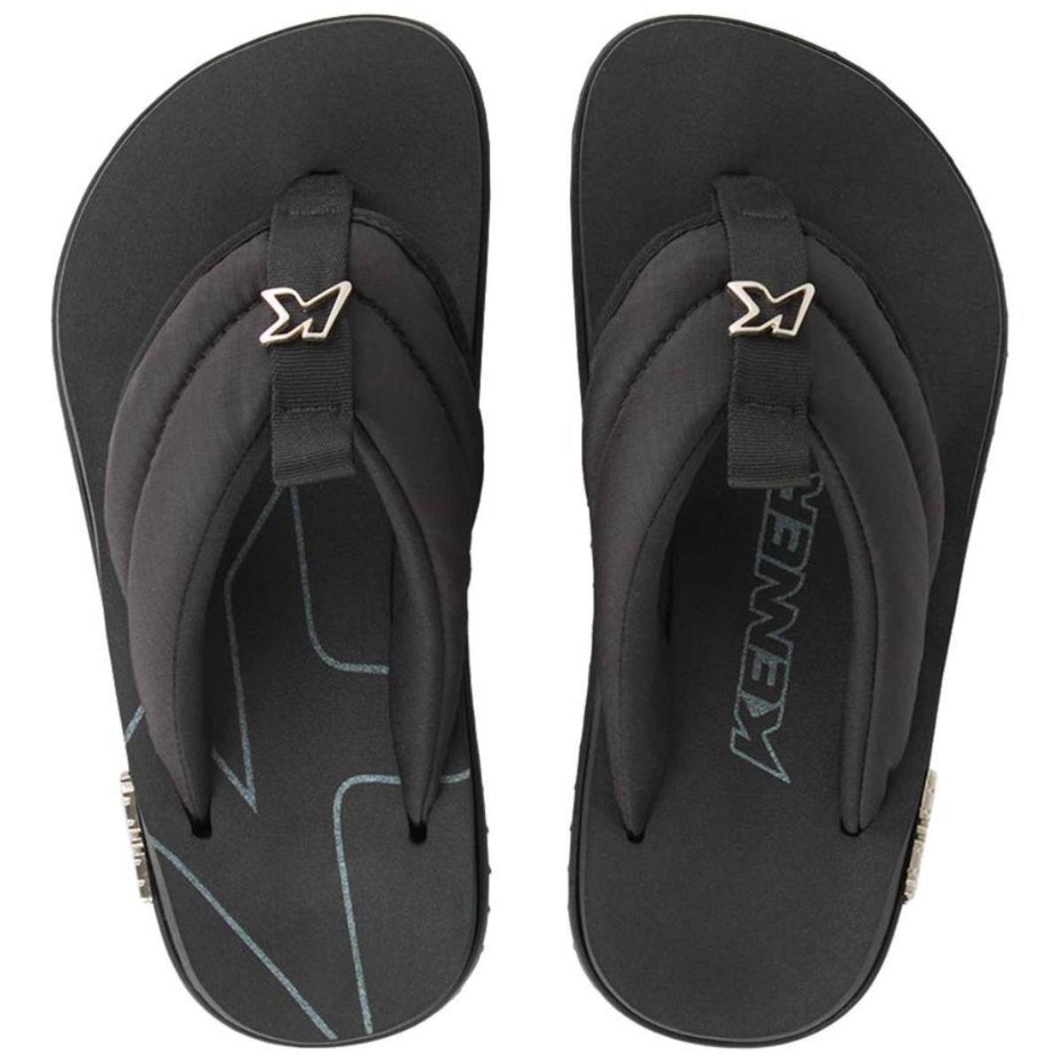 Chinelo Kenner Kivah Comfy Feminino - Preto Preto 2