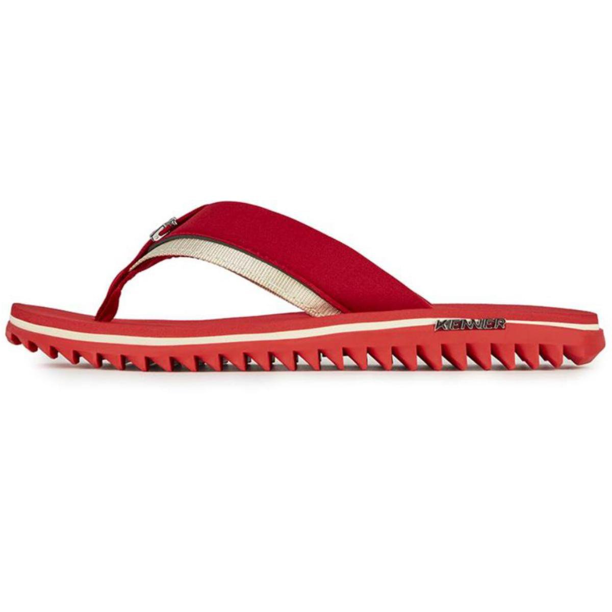 Chinelo Kenner Kivah Colors Masculino - Vermelho e Branco Vermelho/Branco 3
