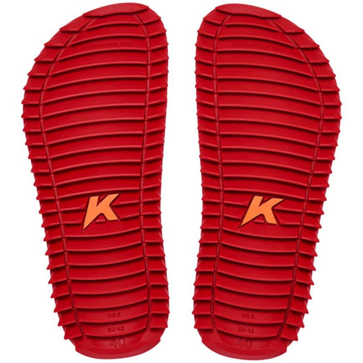 Chinelo Kenner Kivah Colors Masculino - Vermelho e Branco Vermelho/Branco 5