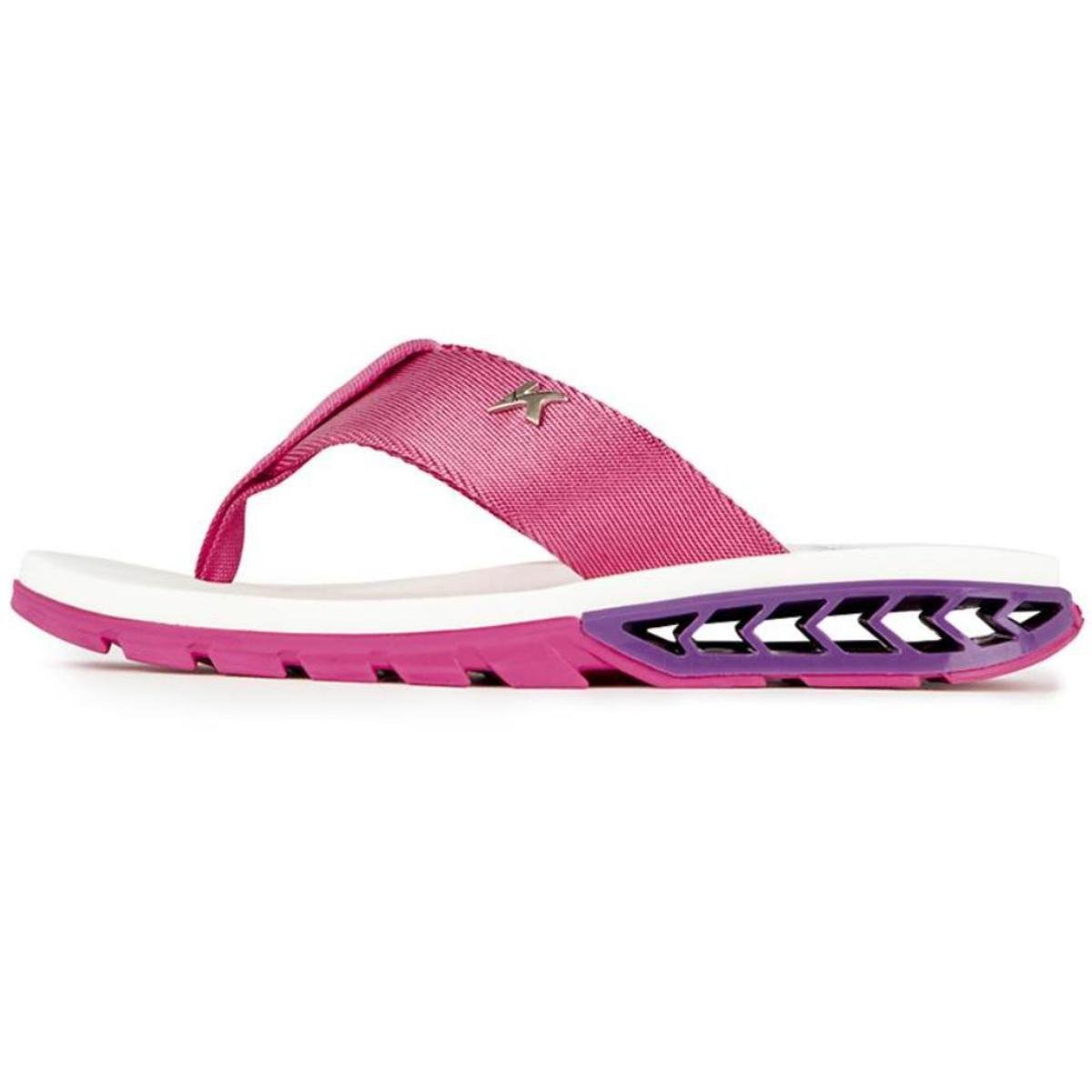 Chinelo Kenner Rakka Anitta Feminino - Branco e Rosa Branco/Rosa 3