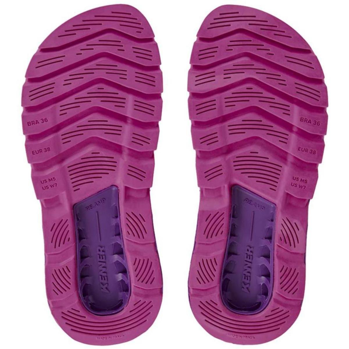Chinelo Kenner Rakka Anitta Feminino - Branco e Rosa Branco/Rosa 5