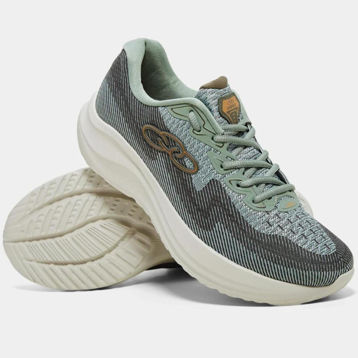 Tênis Olympikus Sagaz Masculino - Verde Militar Verde Militar 2