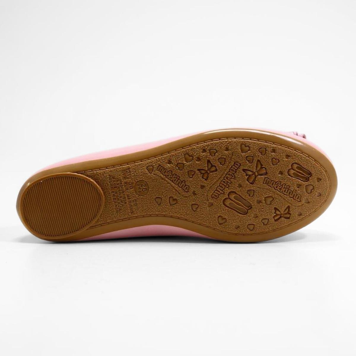 Sapatilha Infantil Molekinha Laço Verniz - Rosa Rosa 5