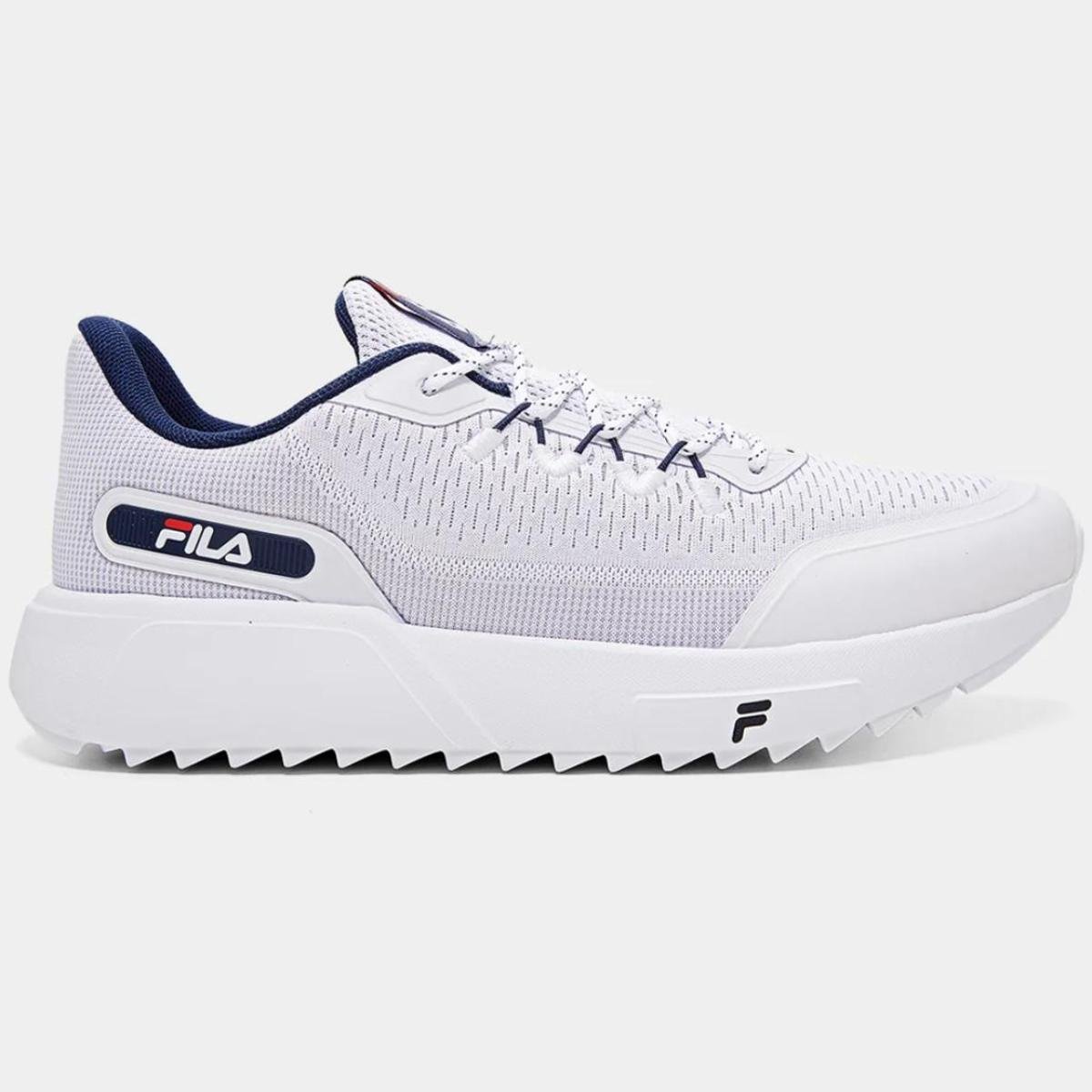 Tênis Fila Step Masculino - Branco e Marinho